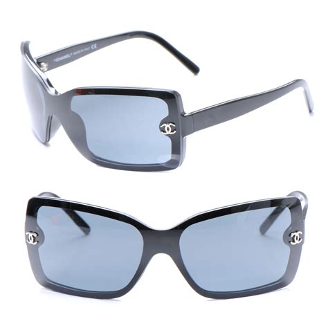 chanel brillenfassungen|Chanel sunglasses with clear sides.